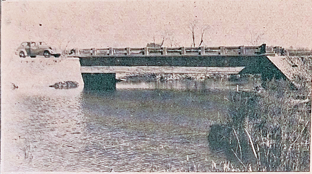 Puente sobre el arroyo Claro, Junín, 1940