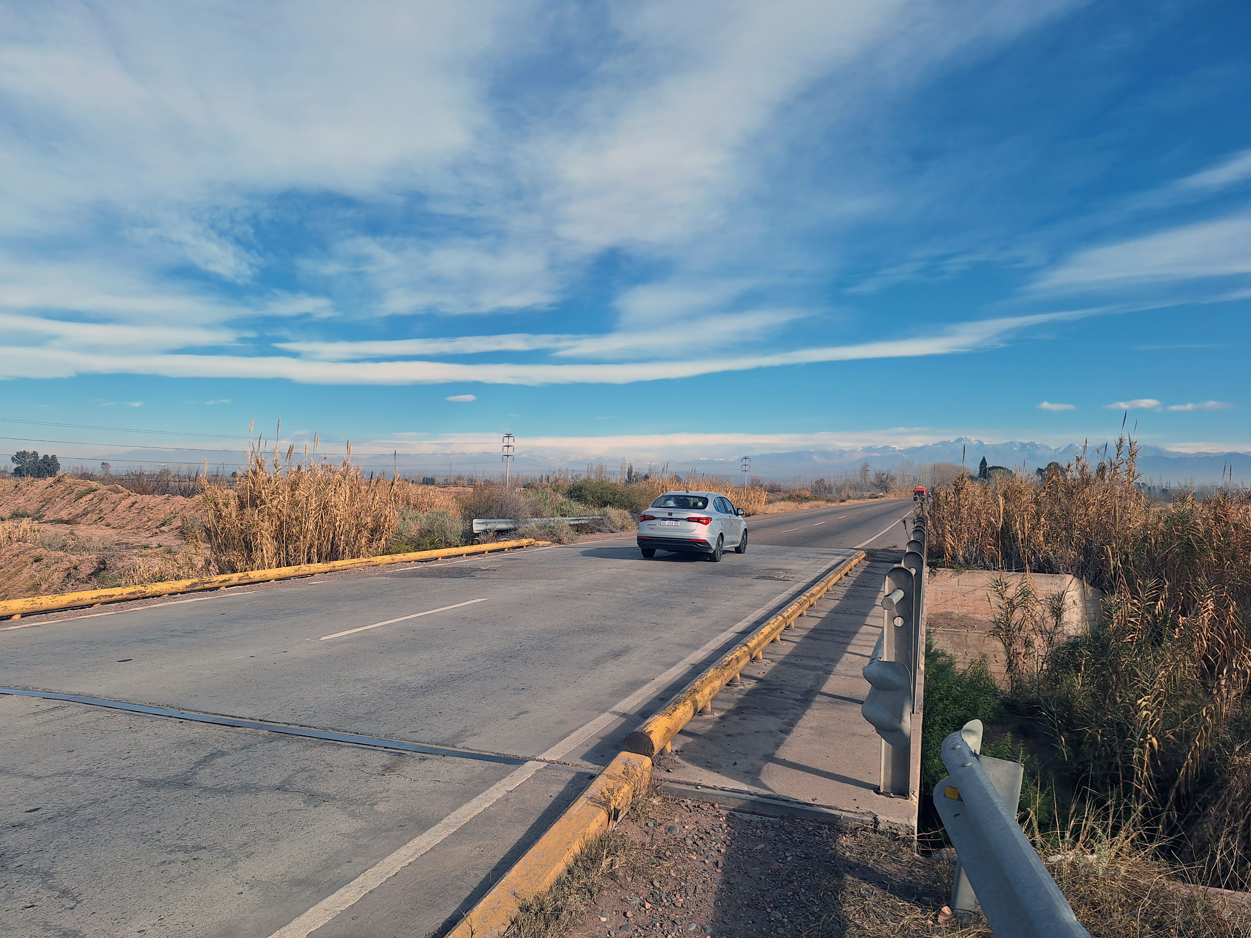 Puente sobre el arroyo Claro en la actualidad