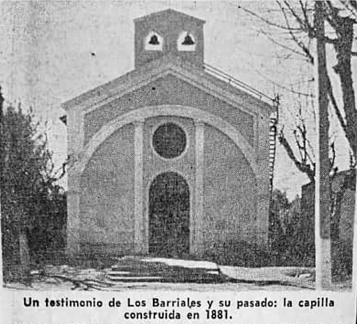 Capilla Nuestra Señora de la Luz en 1977